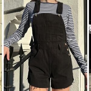 Brandy Melville Black Jean Shorts